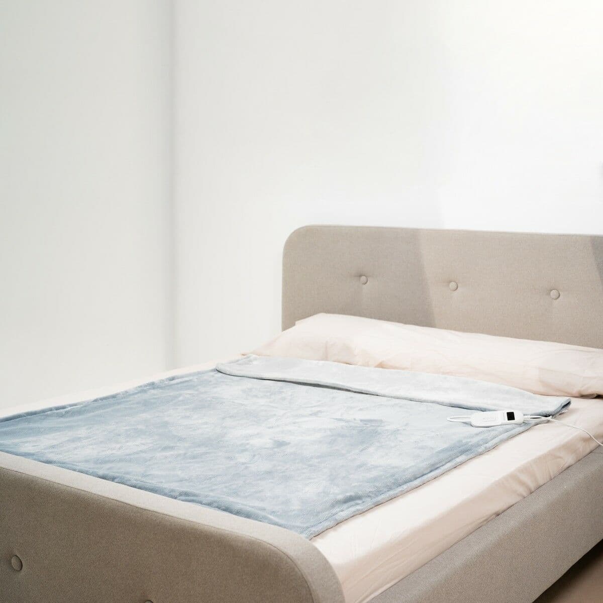 elektrische Abdeckung Elakef InnovaGoods Grau 120 x 160 cm Polyester 160 W (Restauriert A) - Thumbnail 8