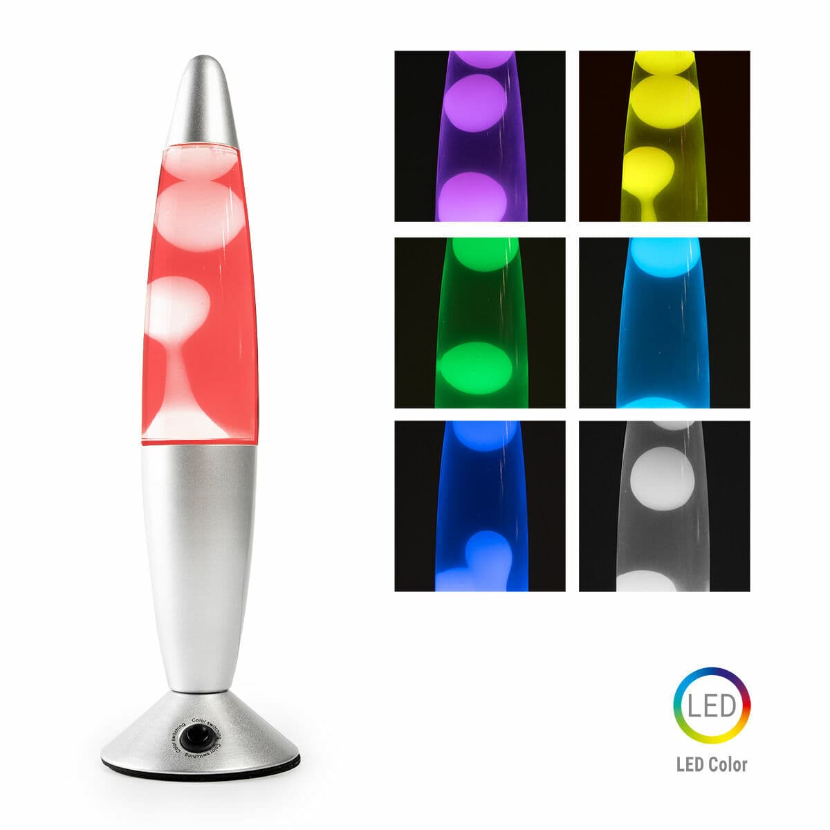 Mehrfarbige LED-Lavalampe Kolemp InnovaGoods - Thumbnail 6