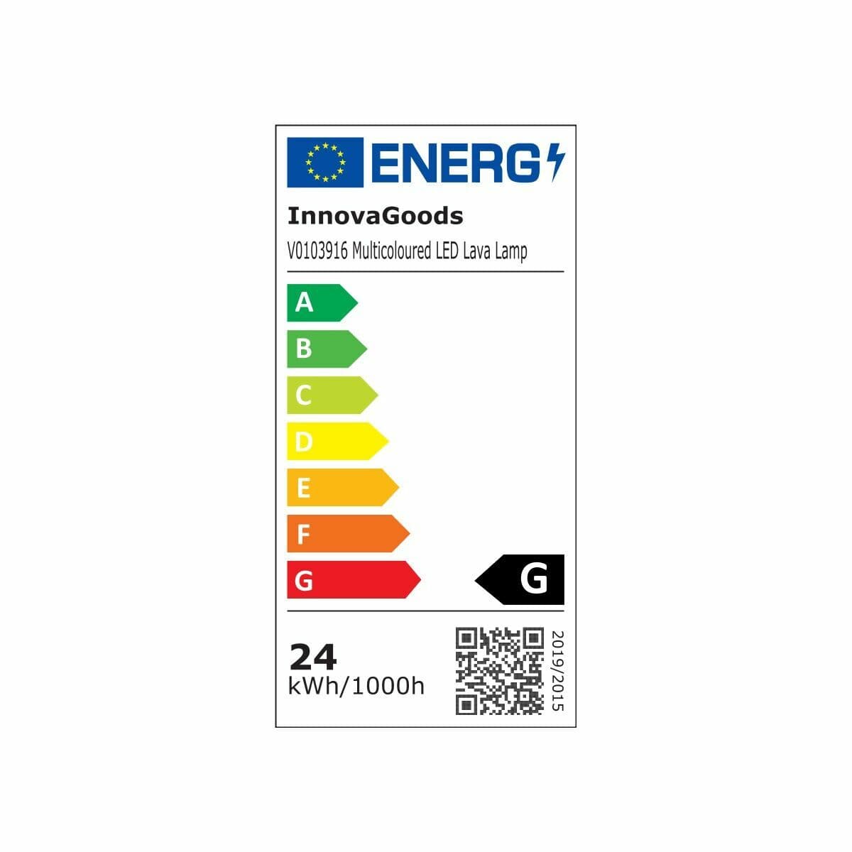 Mehrfarbige LED-Lavalampe Kolemp InnovaGoods - Thumbnail 8
