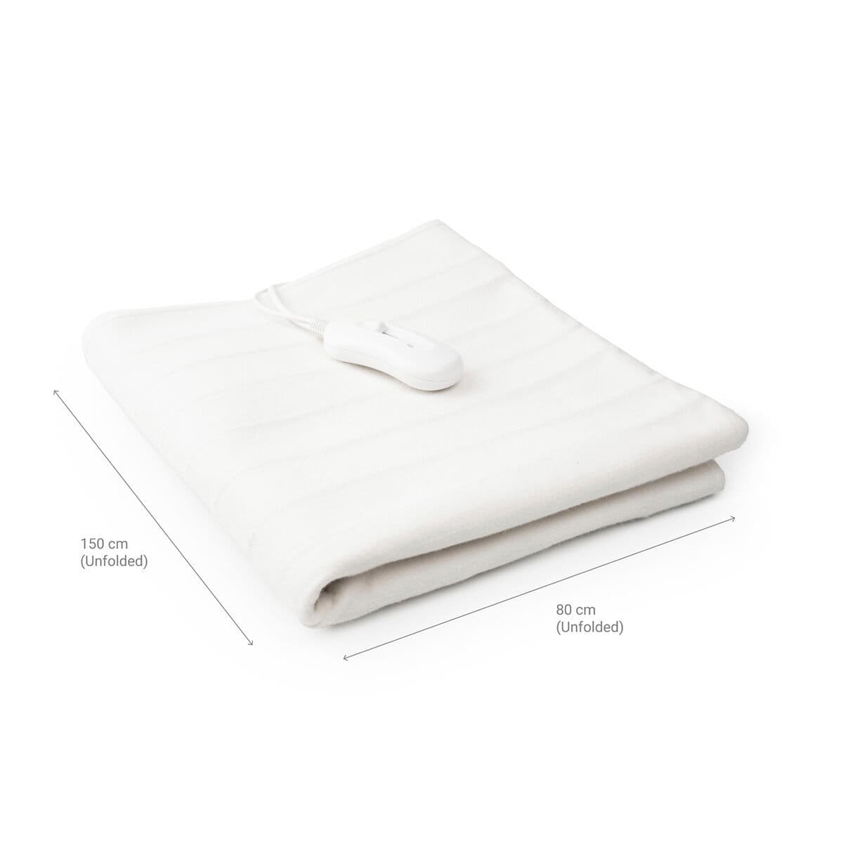Elektrisches Wärmeunterbett für Einzelbett Krewarm InnovaGoods 60 W 80 x 150 cm Weiß - Thumbnail 7