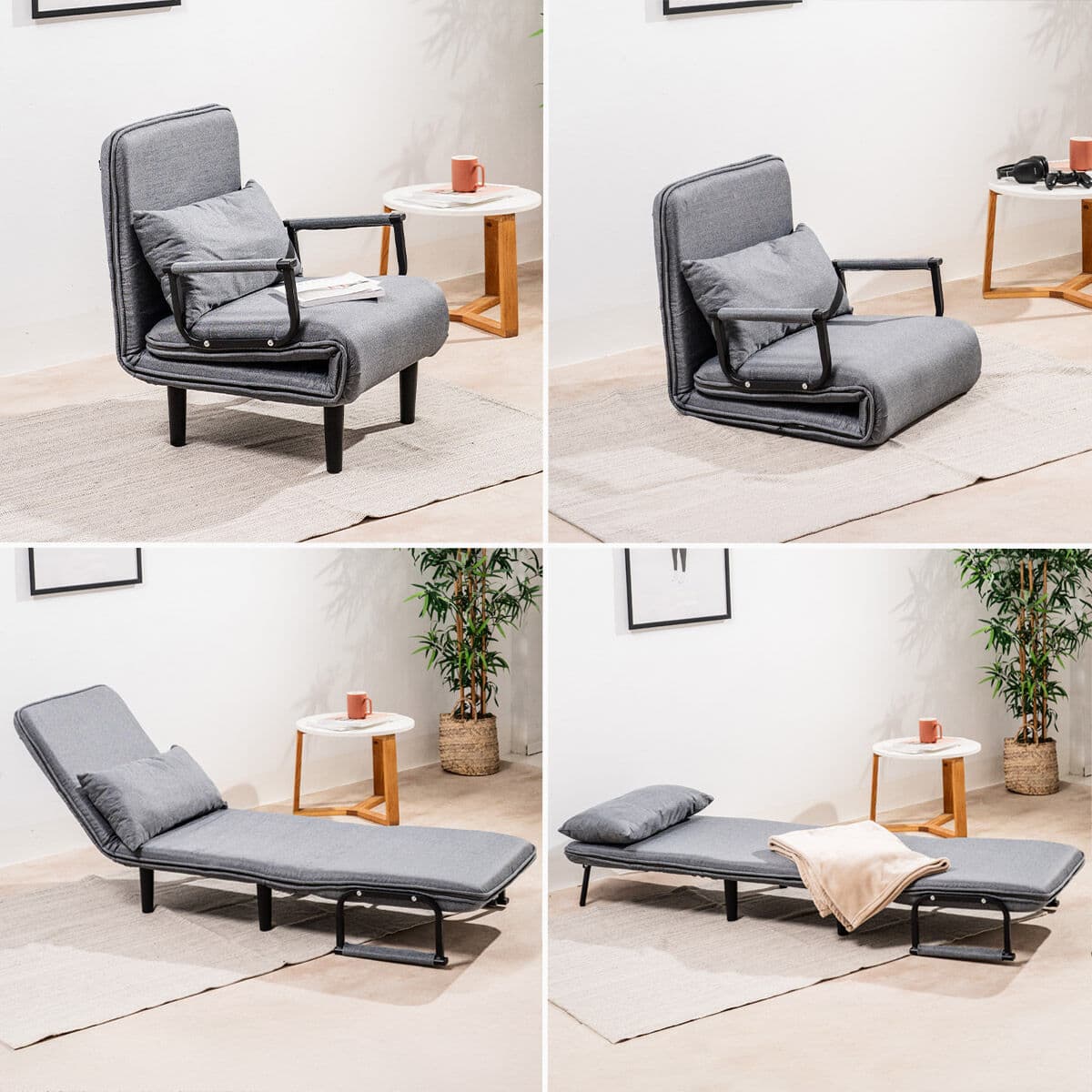 4-in-1 Schlafsessel Softfa InnovaGoods - Thumbnail 8