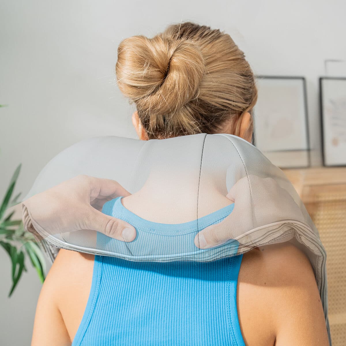 Wiederaufladbares Shiatsu-Massagegerät Pro Massatsu InnovaGoods - Thumbnail 2