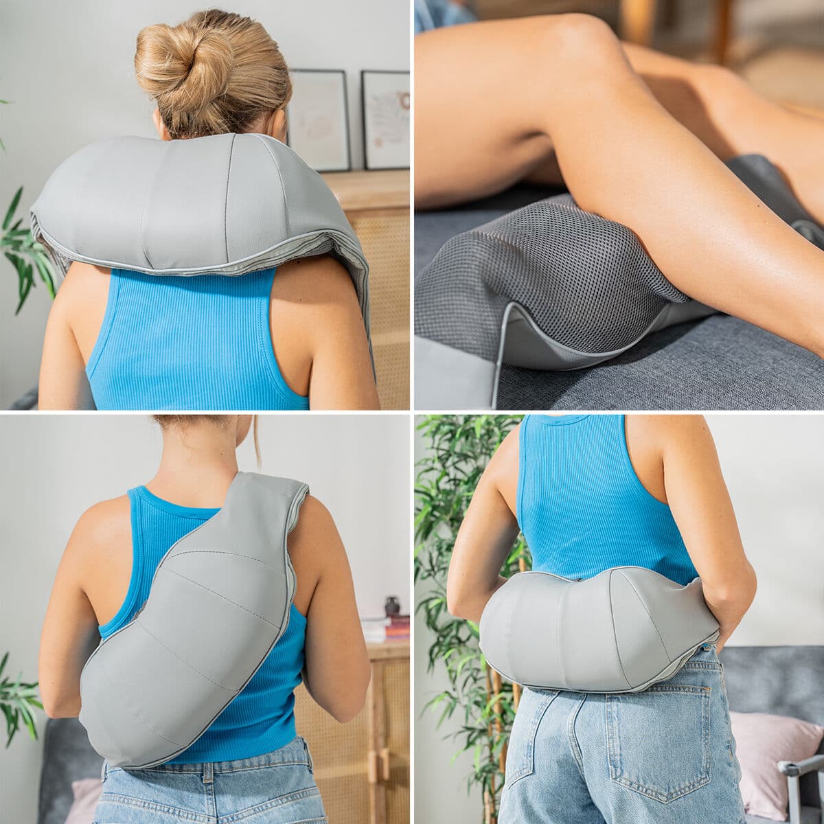 Wiederaufladbares Shiatsu-Massagegerät Pro Massatsu InnovaGoods - Thumbnail 6