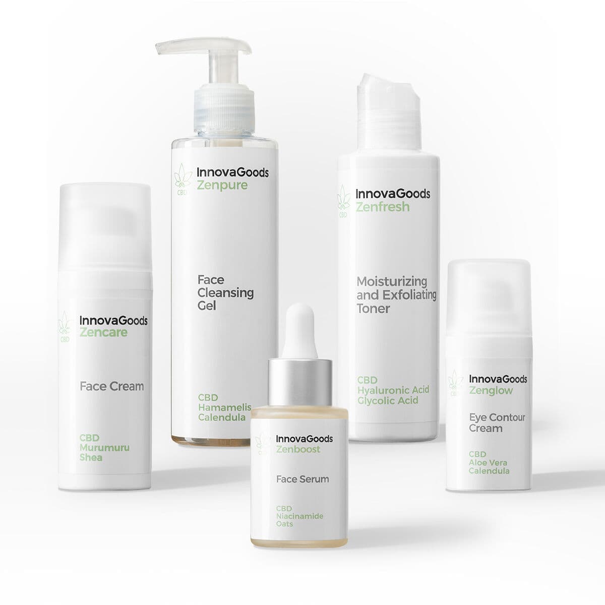 Pack Gesichtspflege-Routine CBD InnovaGoods - Thumbnail 7