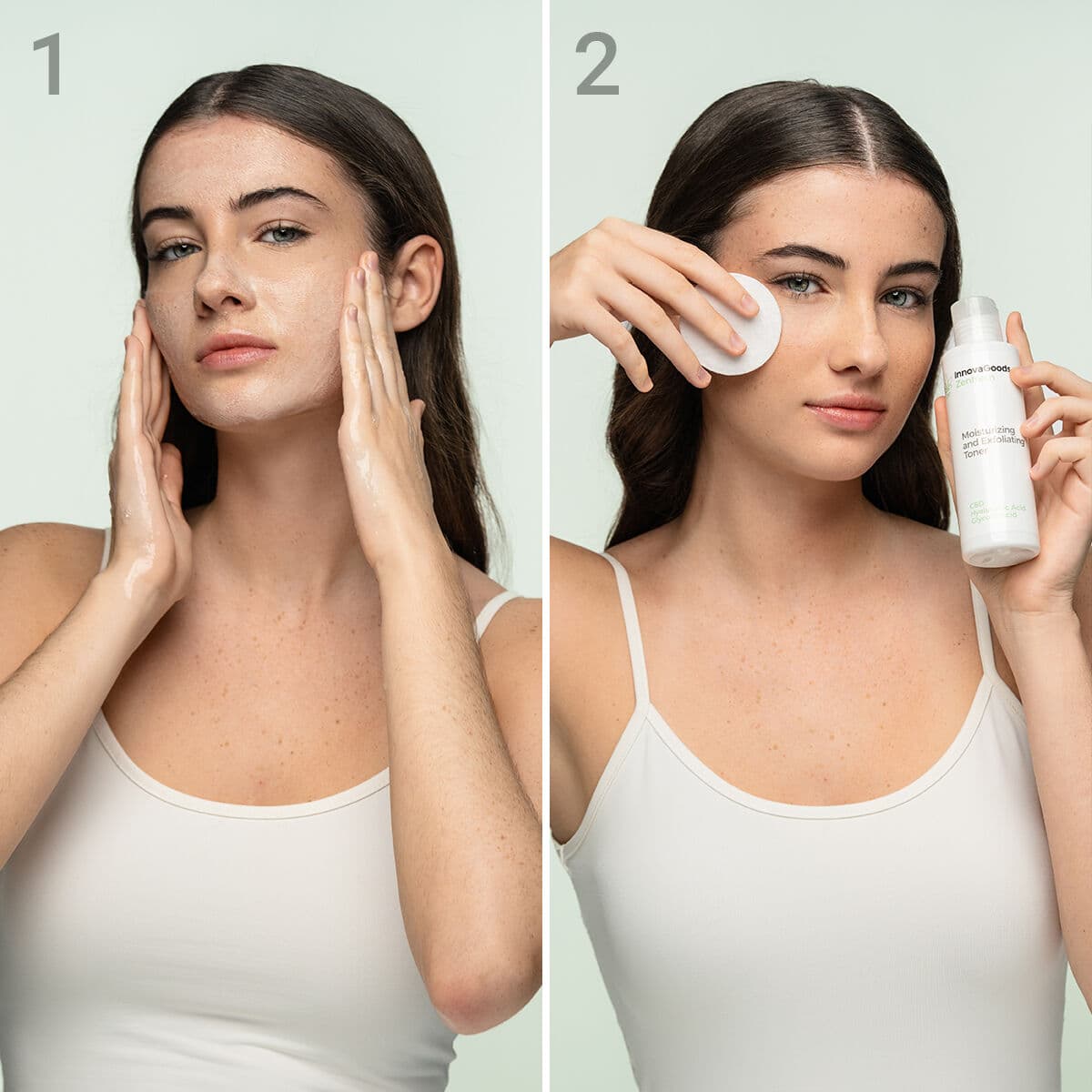 Doppel-Pack Gesichtsreinigung CBD InnovaGoods - Thumbnail 2