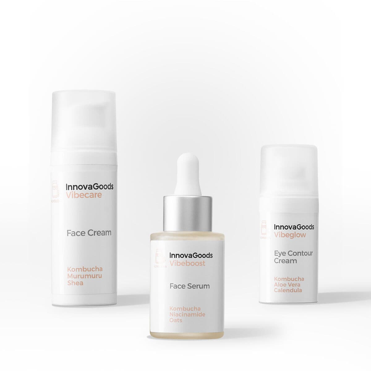 Pack Feuchtigkeitspflege Gesicht Kombucha InnovaGoods - Thumbnail 5