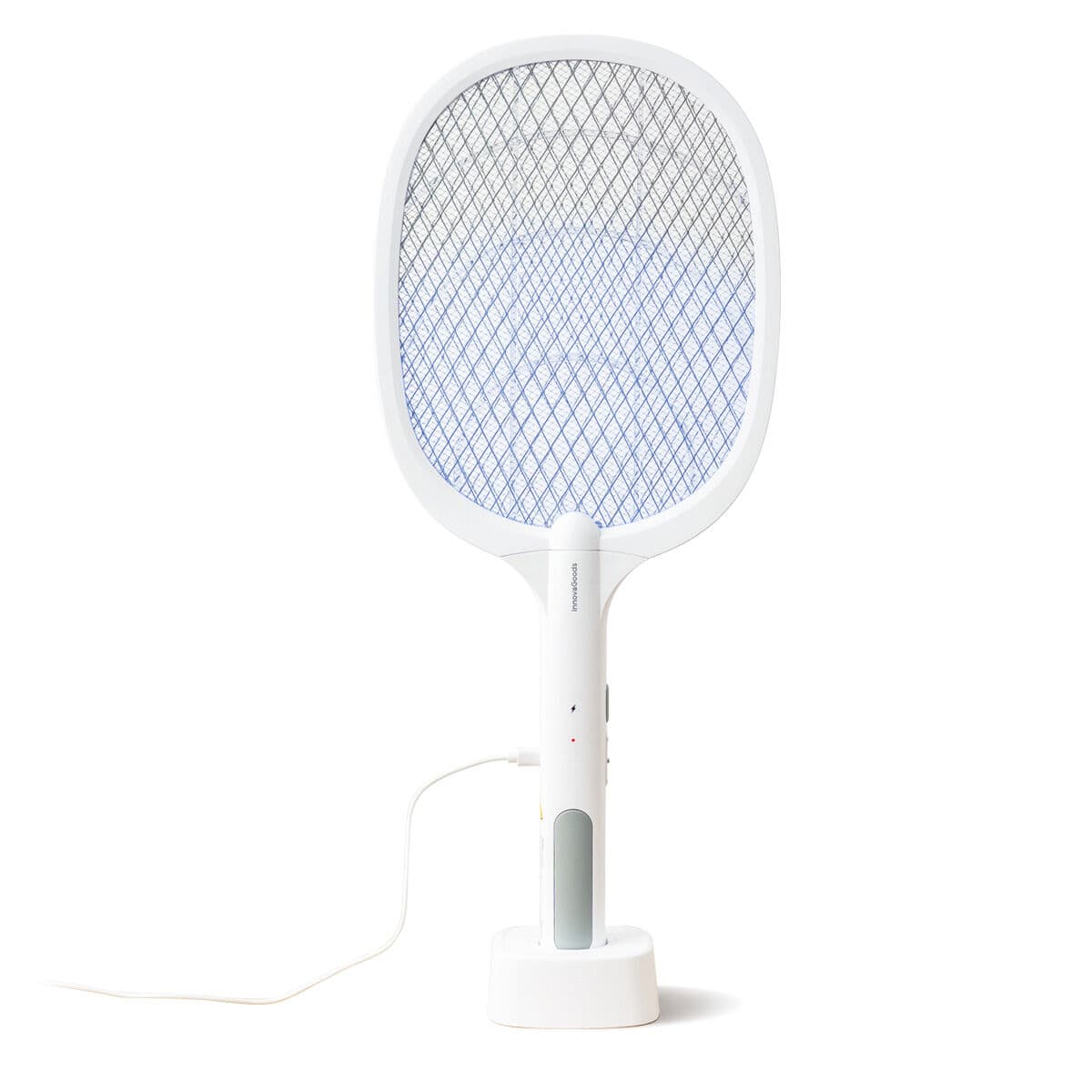 2-in-1 wiederaufladbares Racket zum Insektenvernichten mit UV-Licht Elecfly InnovaGoods - Thumbnail 5