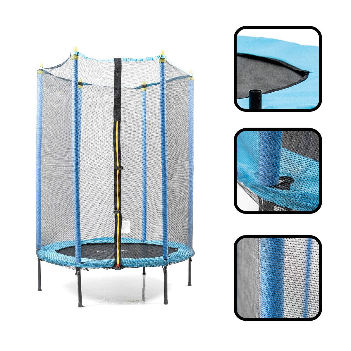 Kindertrampolin mit Sicherheitsnetz Zuply InnovaGoods - Thumbnail 5