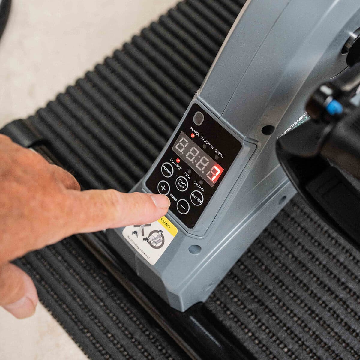Elektrisch Unterstützter Pedaltrainer für Arme und Beine mit Matte und Fernbedienung Velora 3000 InnovaGoods - Thumbnail 4