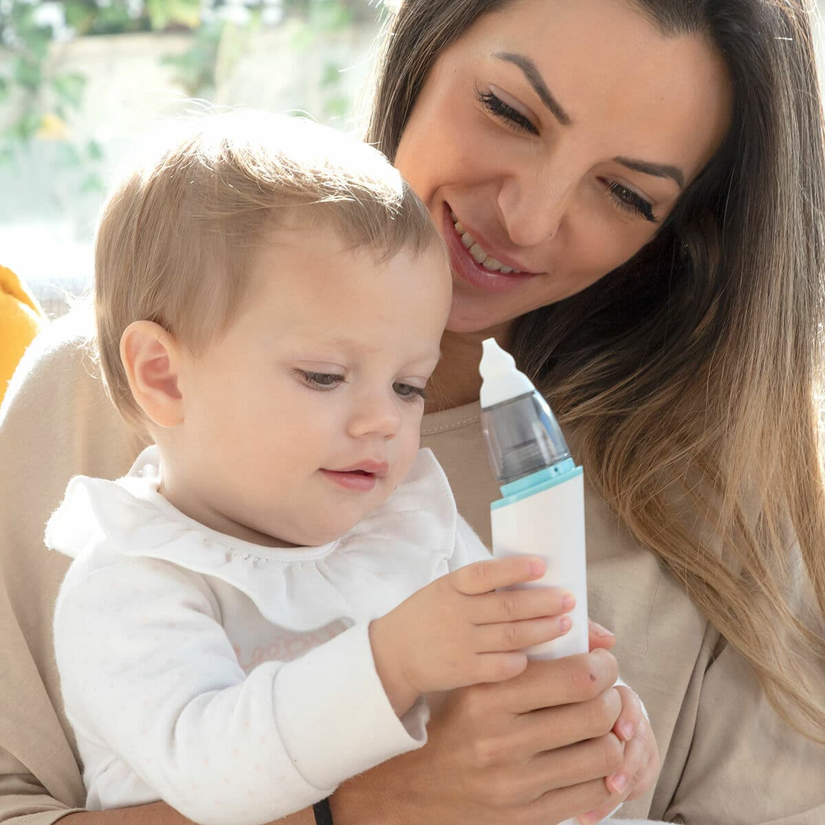 Wiederaufladbarer Nasensauger für Babys Nizi InnovaGoods - Thumbnail 4