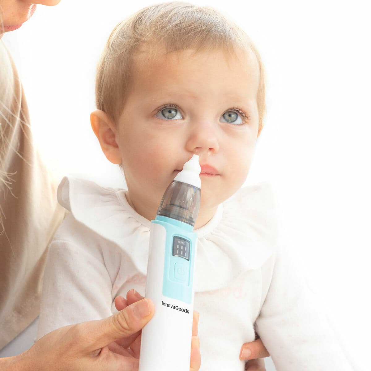 Wiederaufladbarer Nasensauger für Babys Nizi InnovaGoods - Thumbnail 7