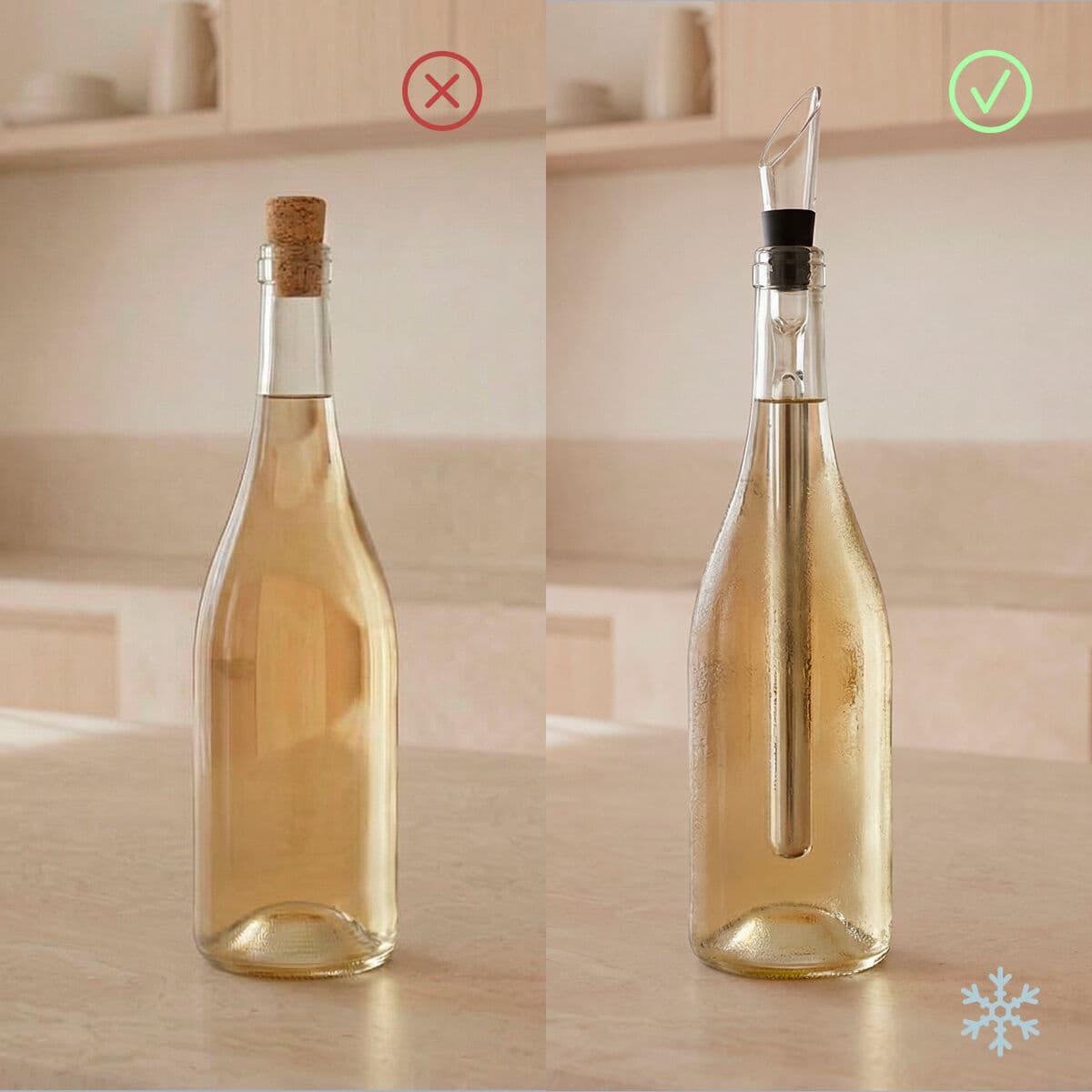 Weinzubehör-Set Chillour InnovaGoods 7 Stücke - Thumbnail 2