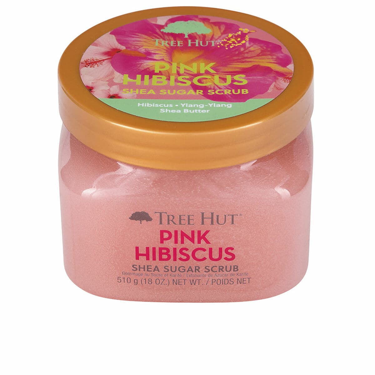 Körperpeeling Tree Hut Pink Hibiscus 510 g — Bild 1