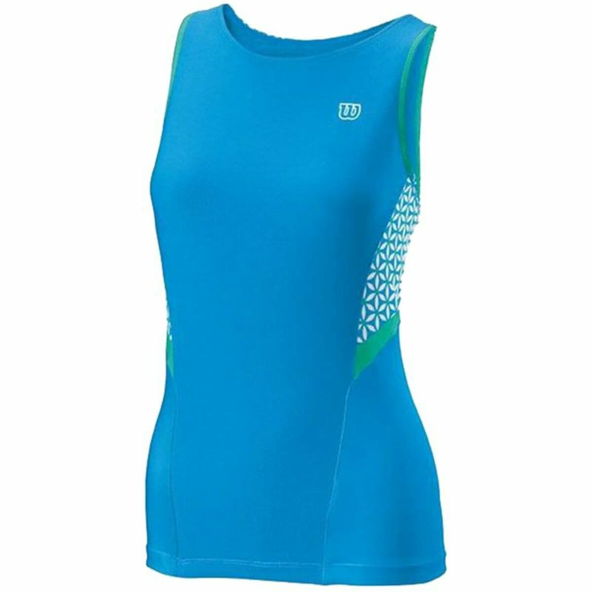Ärmelloses Damen-T-Shirt Wilson Glamour grün Tennis Reversibel (Restauriert C) — Bild 1