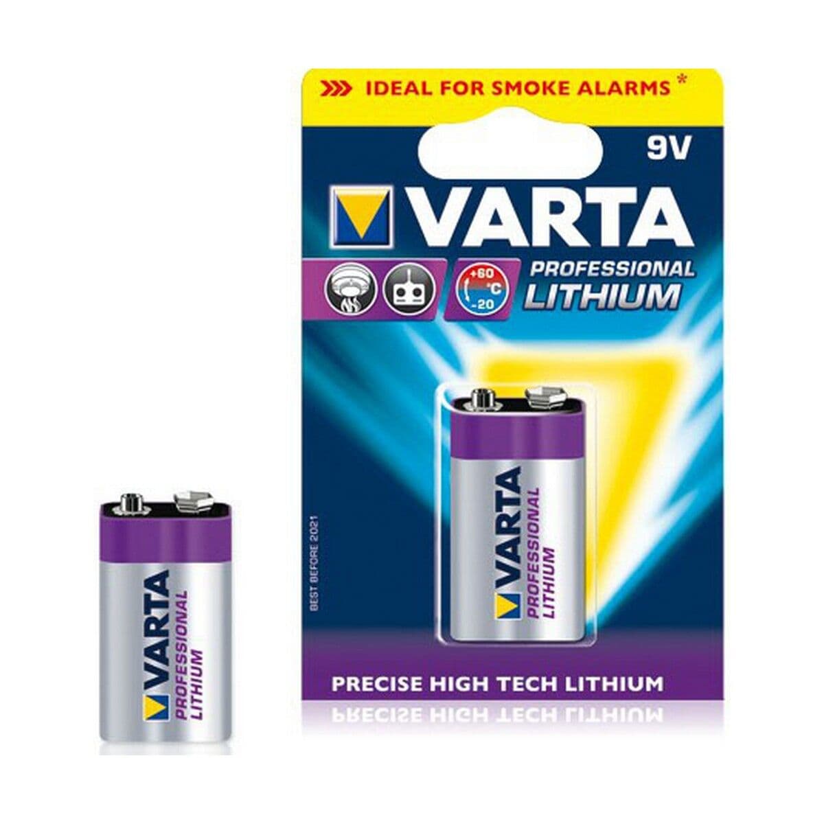 Batterien Varta Ultra Lithium 1200 mAh 9 V — Bild 1