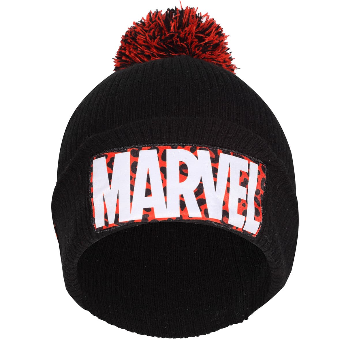 Hut Marvel Leopard Logo Schwarz — Bild 1