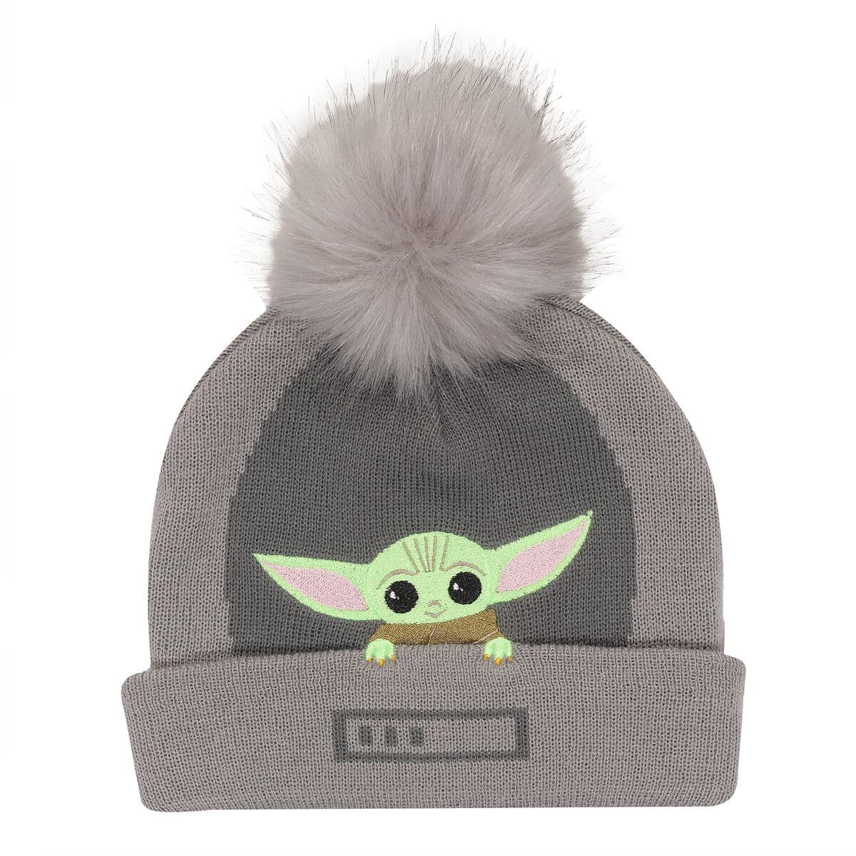 Hut The Mandalorian Grogu In The Crib Beanie Grau — Bild 1