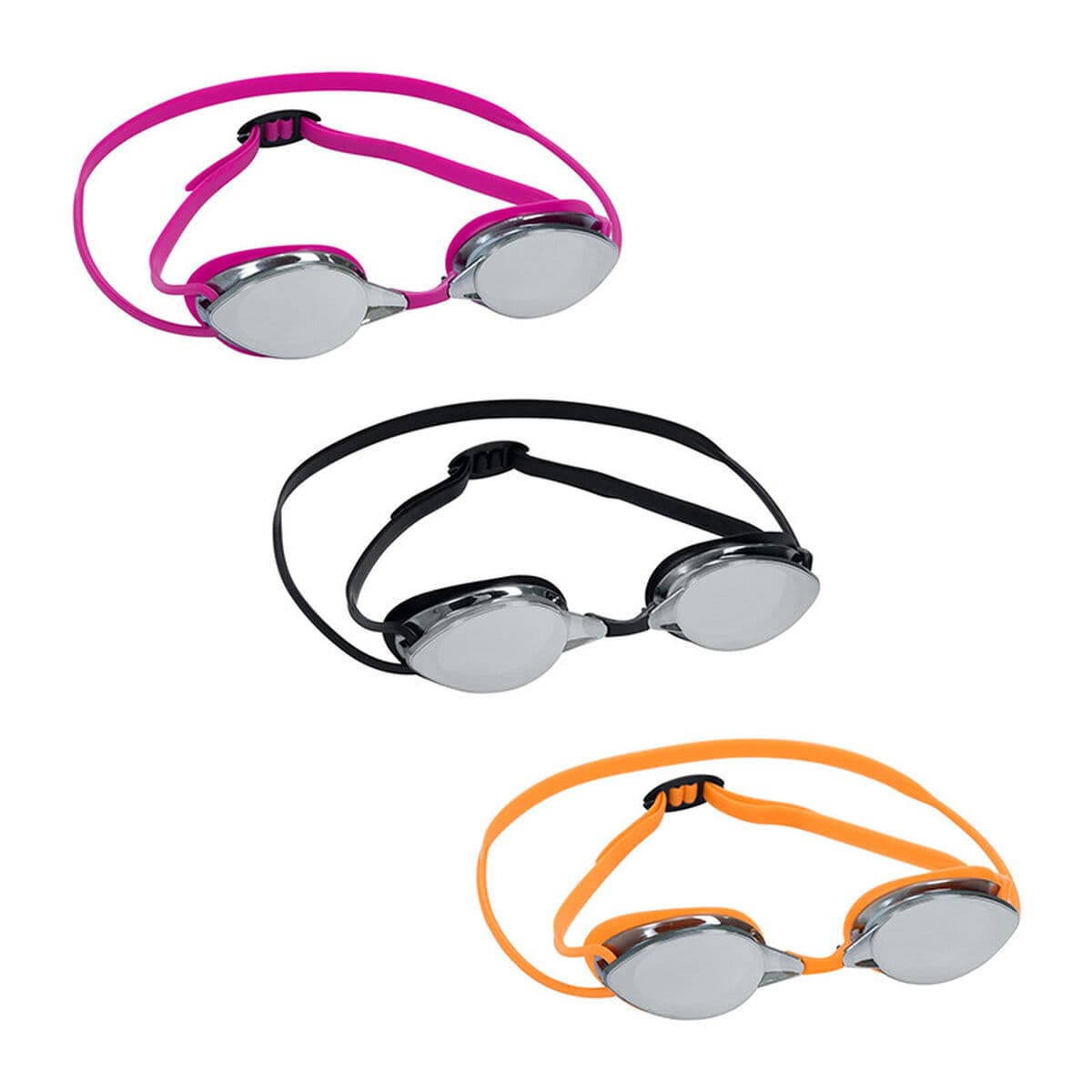 Bestway Kinder-Schwimmbrille Silikonband Farbmix +3 Jahre Strand und Pool 21062 — Bild 1