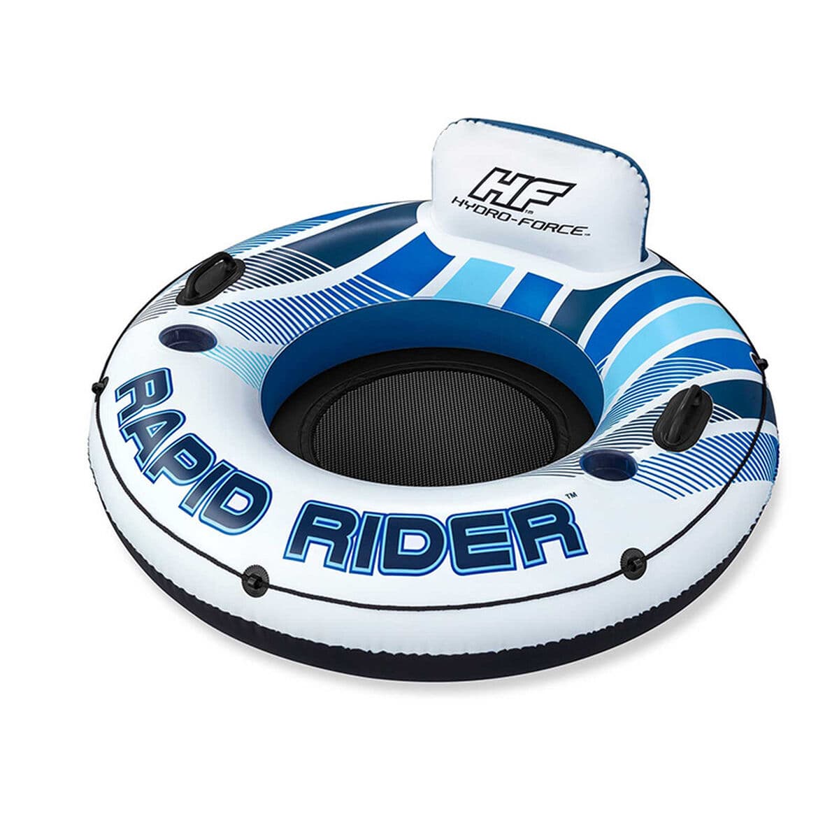 Bestway Aufblasbares Rad mit Griffen Rapid Rider D135 cm Strand und Pool 43116 — Bild 1