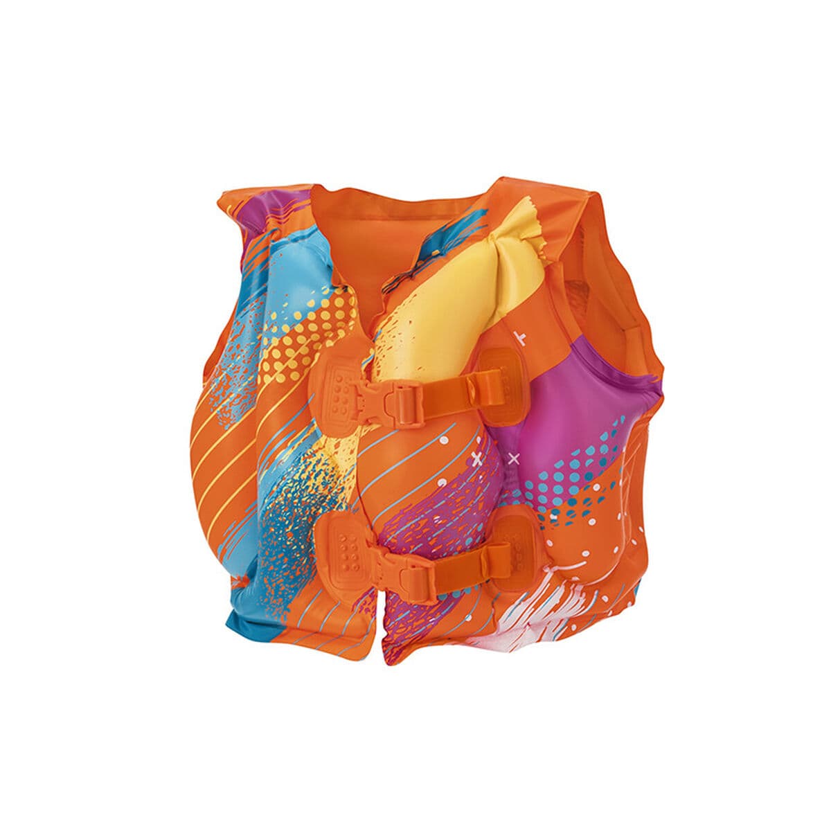 Bestway Aufblasbare Manschetten Weicher Stoff Sicherheit Baby Farbmix UPF 50+ 38x14 cm +1 bis 3 Jahre Strand und Pool 32182 — Bild 1