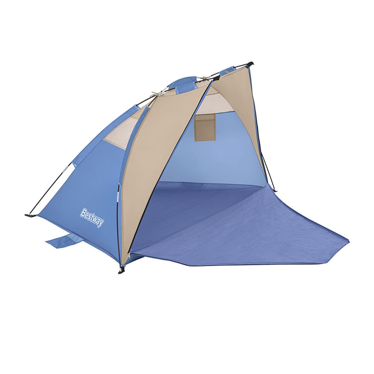 Bestway Zelt Polyester Fiberglas 200x100x100 cm Aufblasbar und Camping 68001 — Bild 1