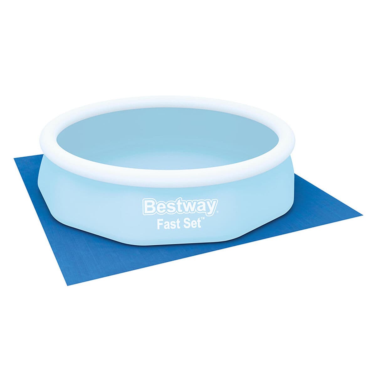 Schutzboden für abbaubare Pools Bestway 335 x 335 cm (1 Stück) — Bild 1