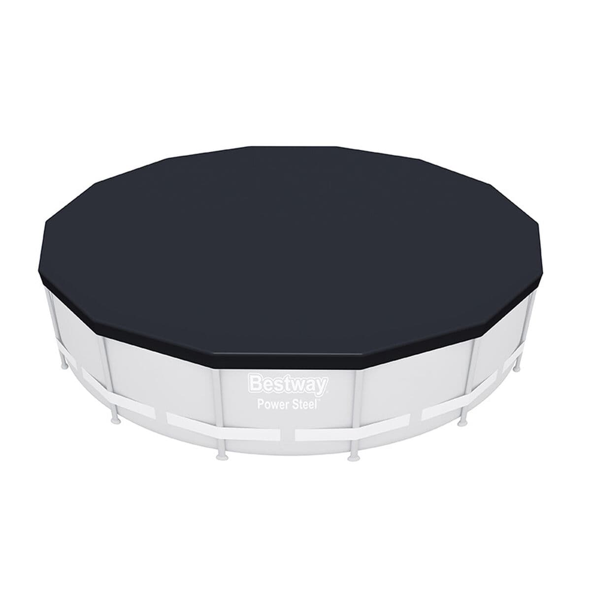 Bestway Abdeckplane Pool PVC D427 cm Garten 58248 — Bild 1