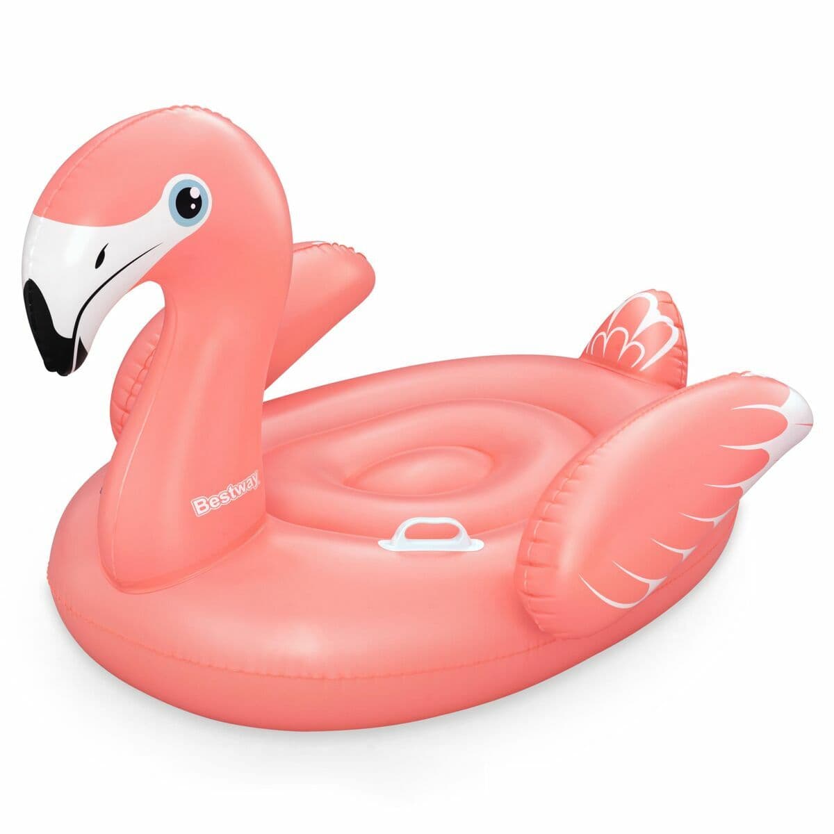 Bestway Aufblasbare Flamingo mit Griffen 138x107 cm +3 Jahre Strand und Pool 41525 — Bild 1