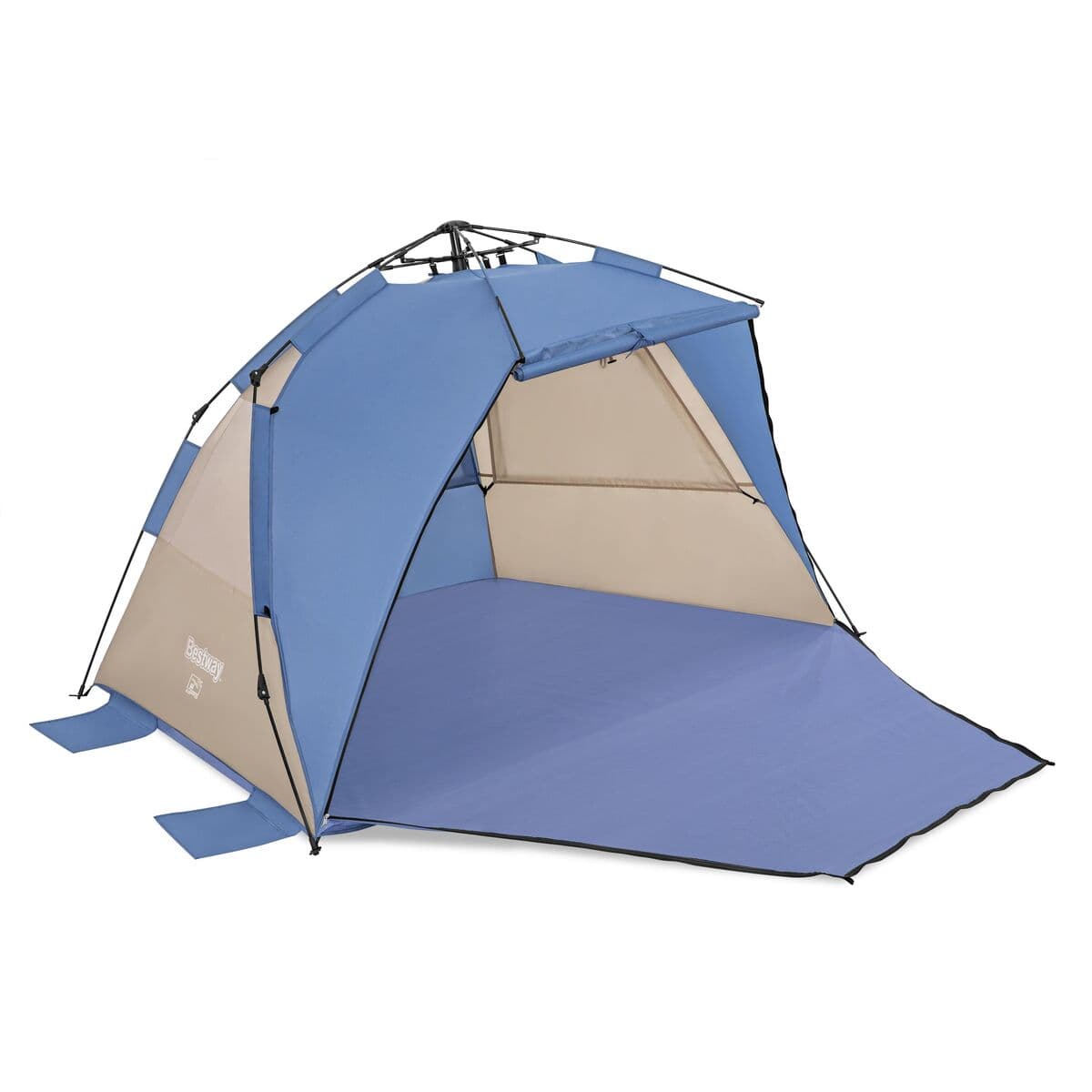Bestway Zelt Polyester mit Belüftung 107/127x240x125 cm Camping & Strand 68144 — Bild 1