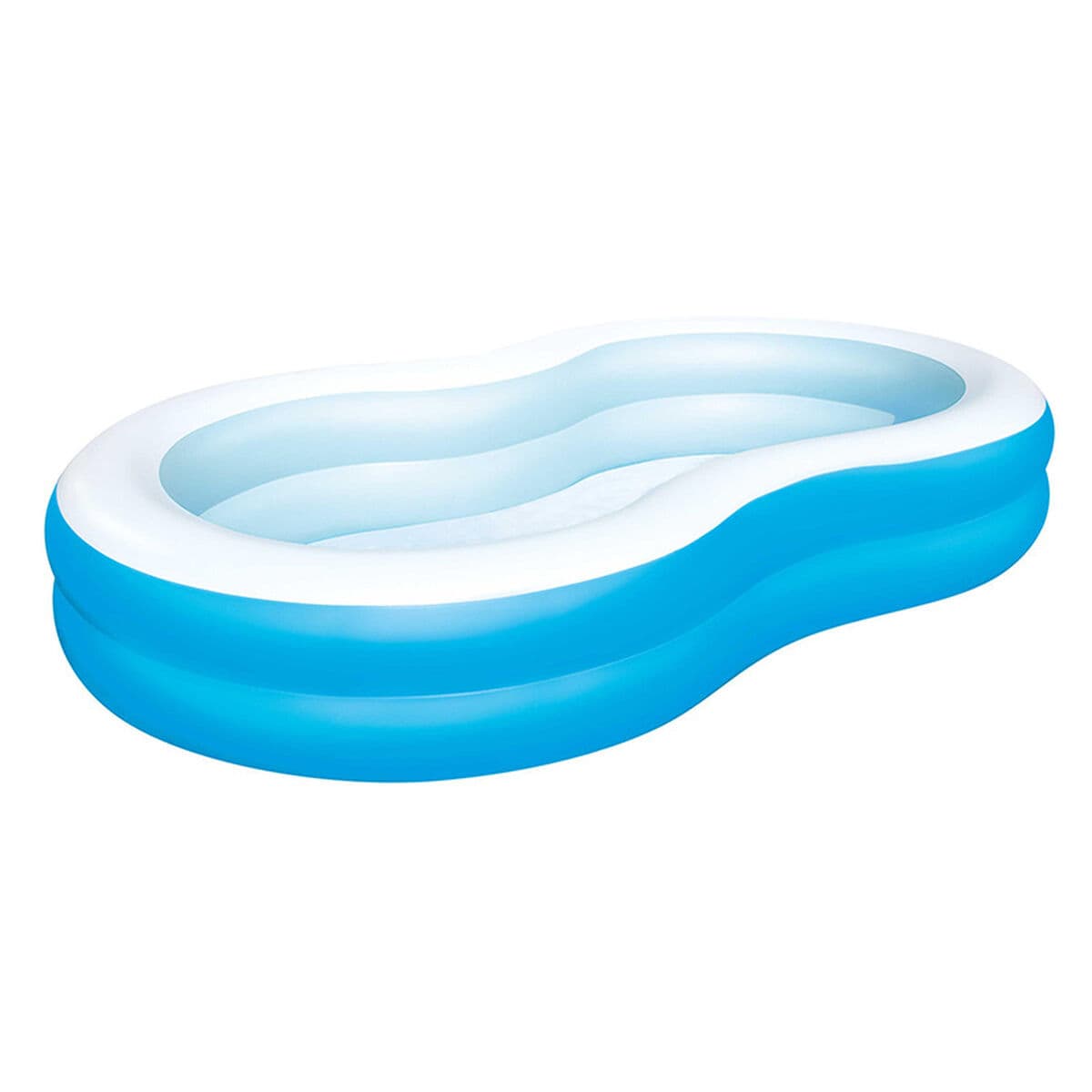Bestway Aufblasbares Pool 2 Kammern Großer See 262x157x46 cm +3 Jahre Garten 54117 — Bild 1