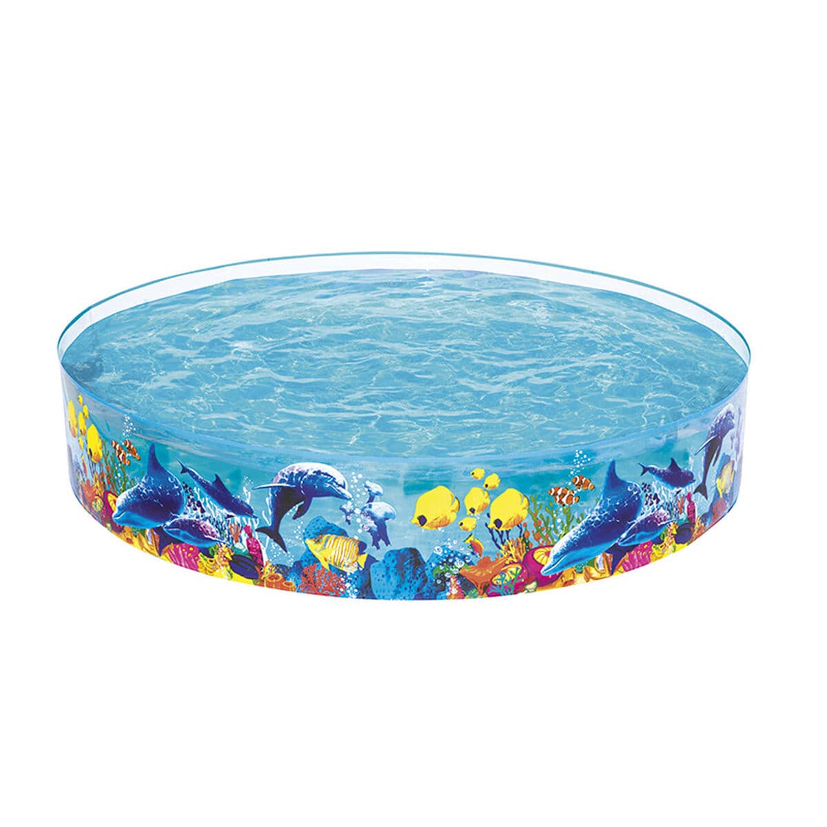 Bestway Starre Kinder-PVC-Pool Marina 244x46 cm +3 Jahre Garten 55031 — Bild 1