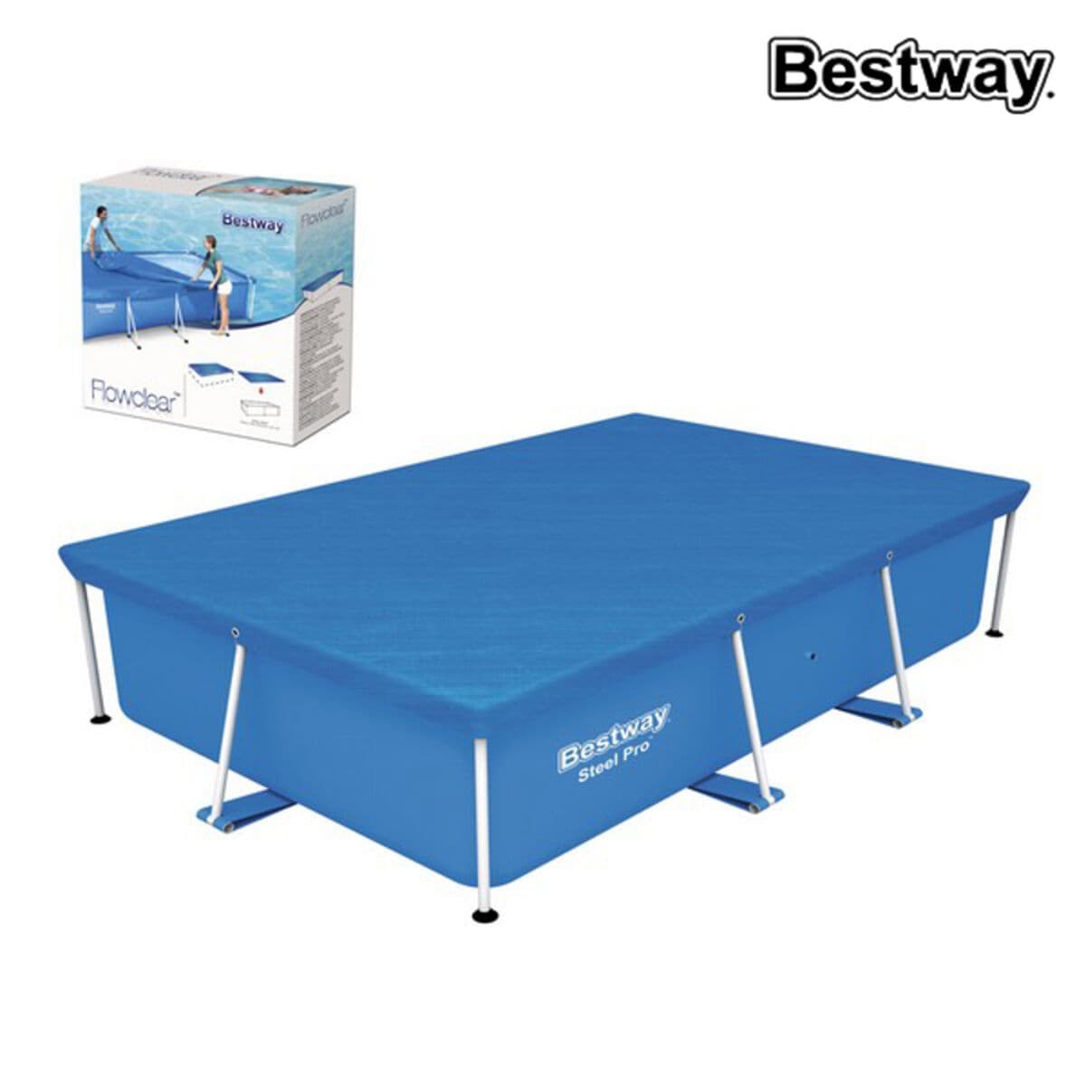Bestway Poolabdeckung 264x174 cm Garten 58105 — Bild 1