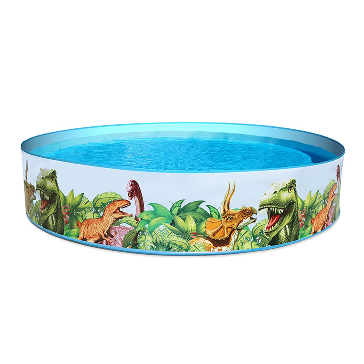 Bestway Starres Kinderbecken PVC Dinosaurier 244x46 cm +3 Jahre Garten 55001 — Bild 1