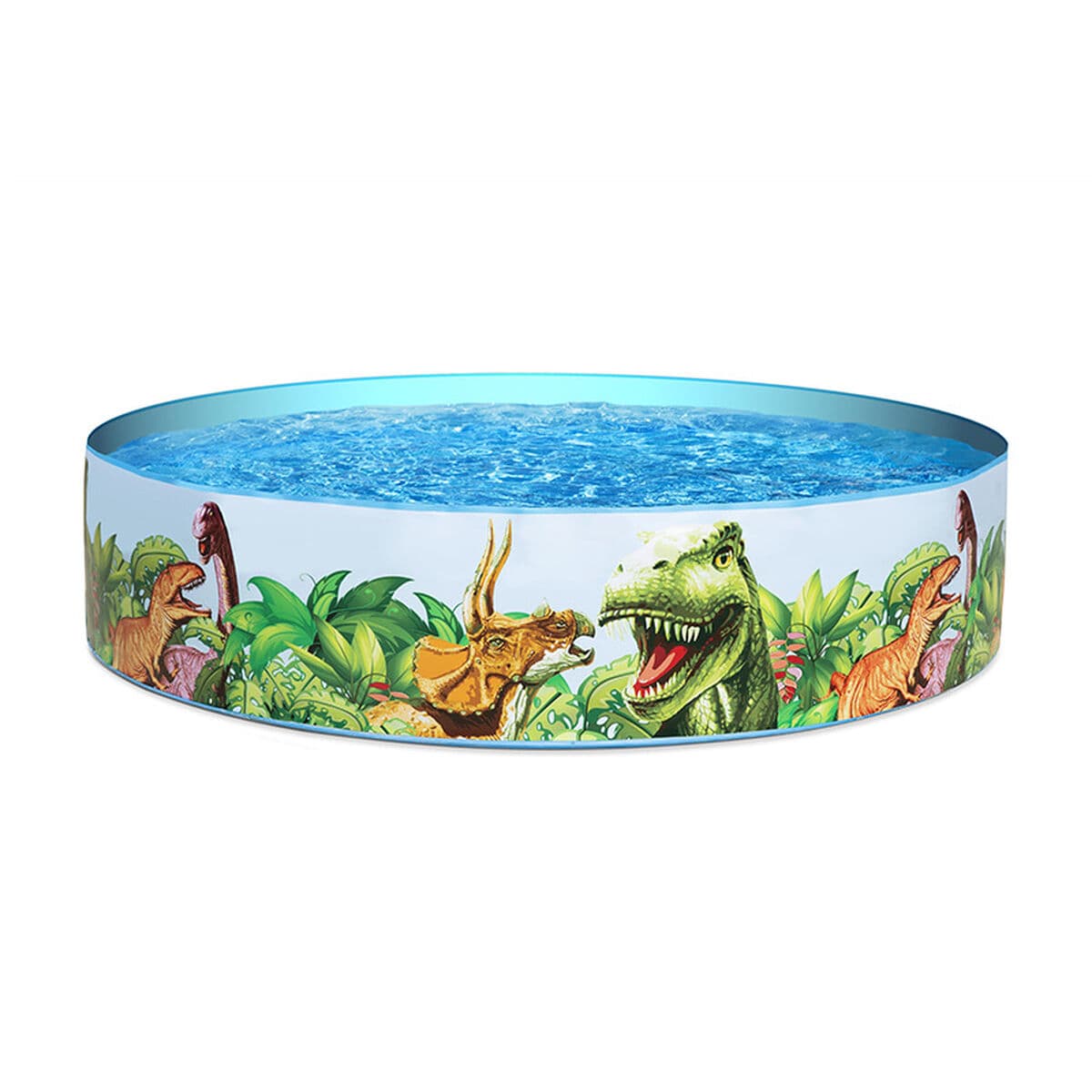 Bestway Starres Kinderbecken PVC Dinosaurier 183x38 cm +2 Jahre Garten 55022 — Bild 1
