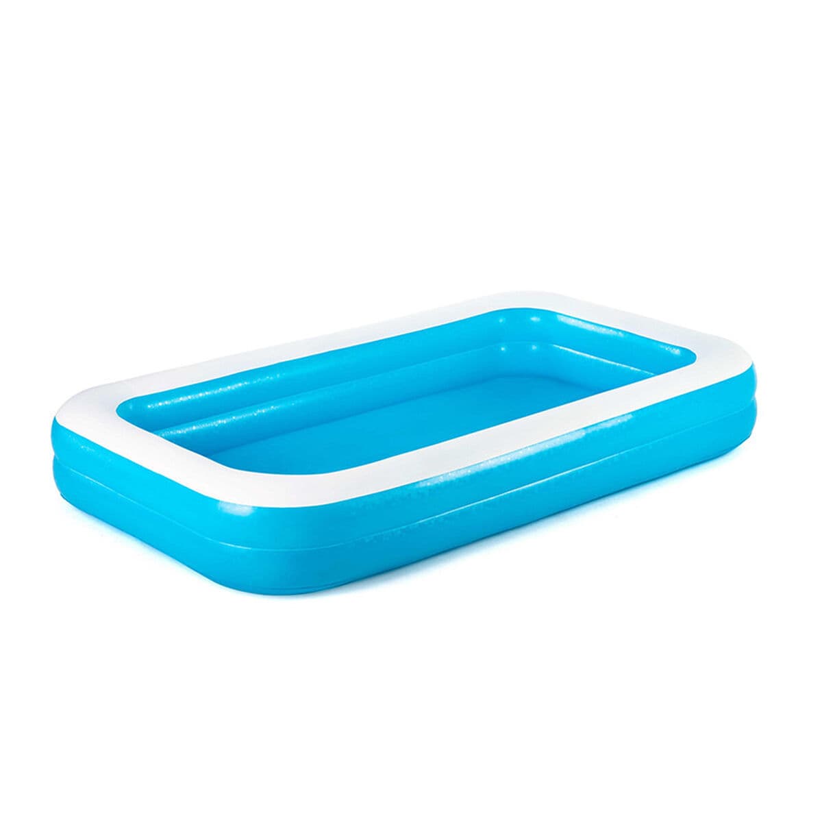 Bestway Aufblasbarer Pool 2 Kammern Rechteckig 305x183x46 cm +3 Jahre Garten 54150 — Bild 1
