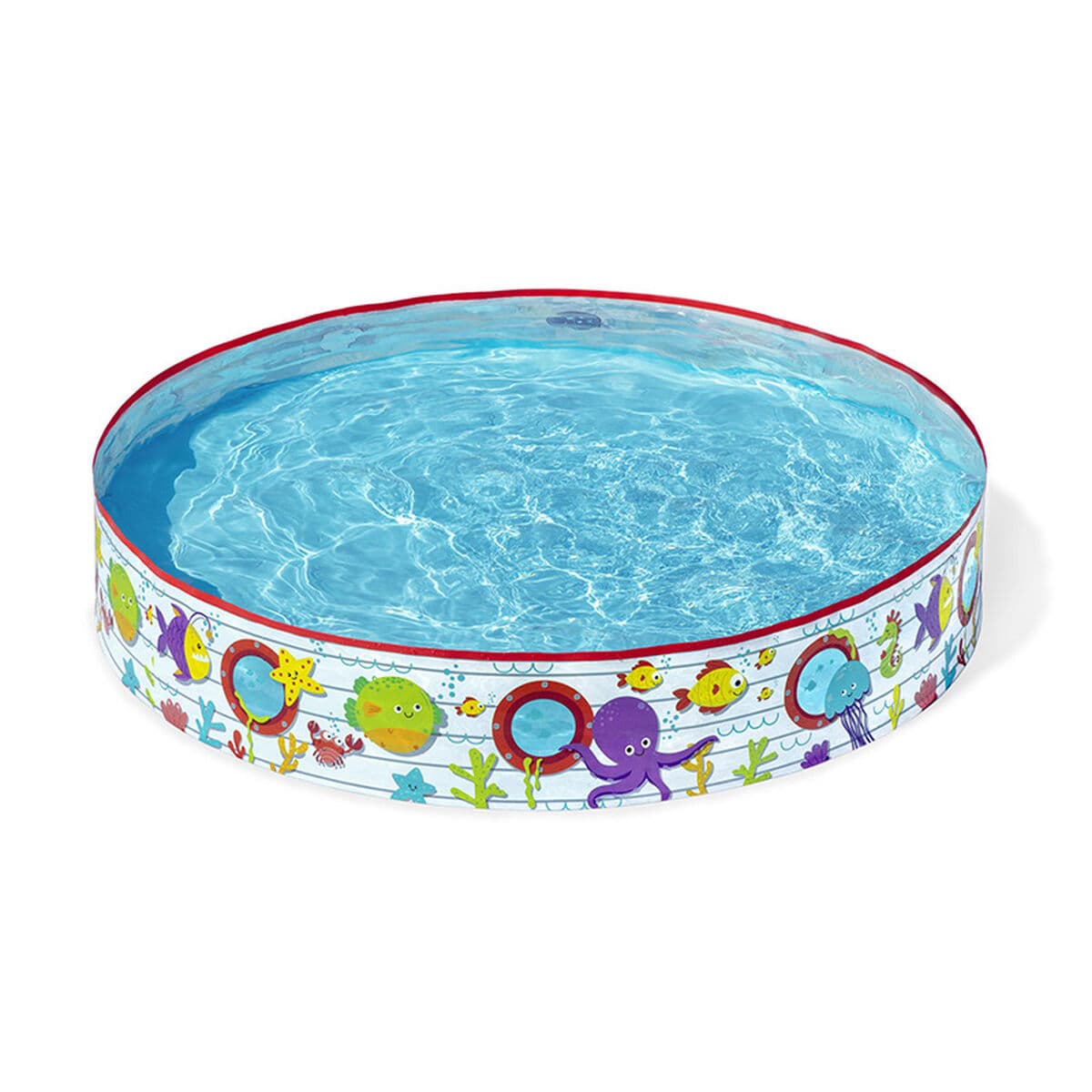 Bestway Kinder starre PVC-Pool Fische 152x25 cm +2 Jahre Garten 55029 — Bild 1