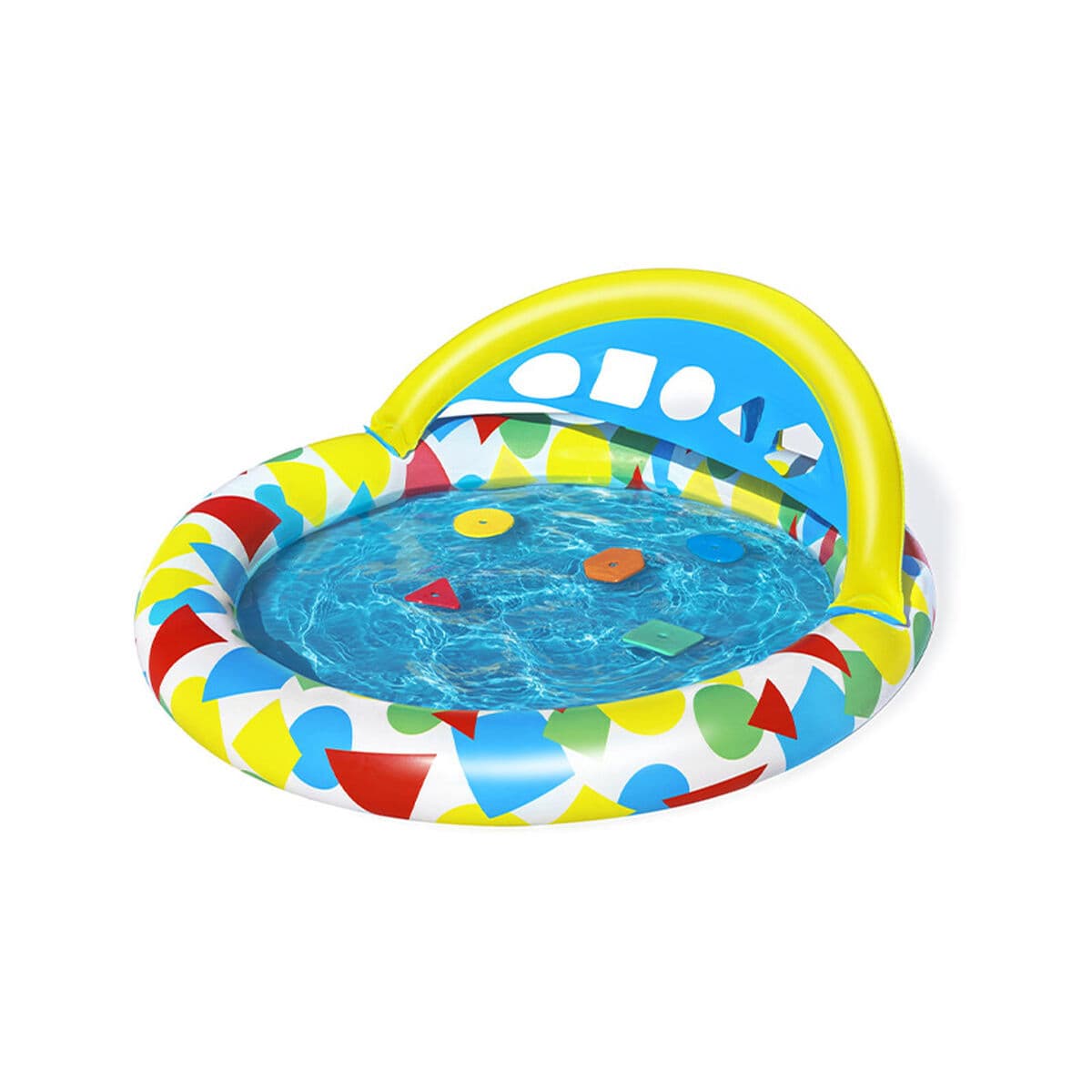 Bestway Aufblasbares Kinderlernbecken 120x117x46 cm +4 Monate Garten 52378 — Bild 1