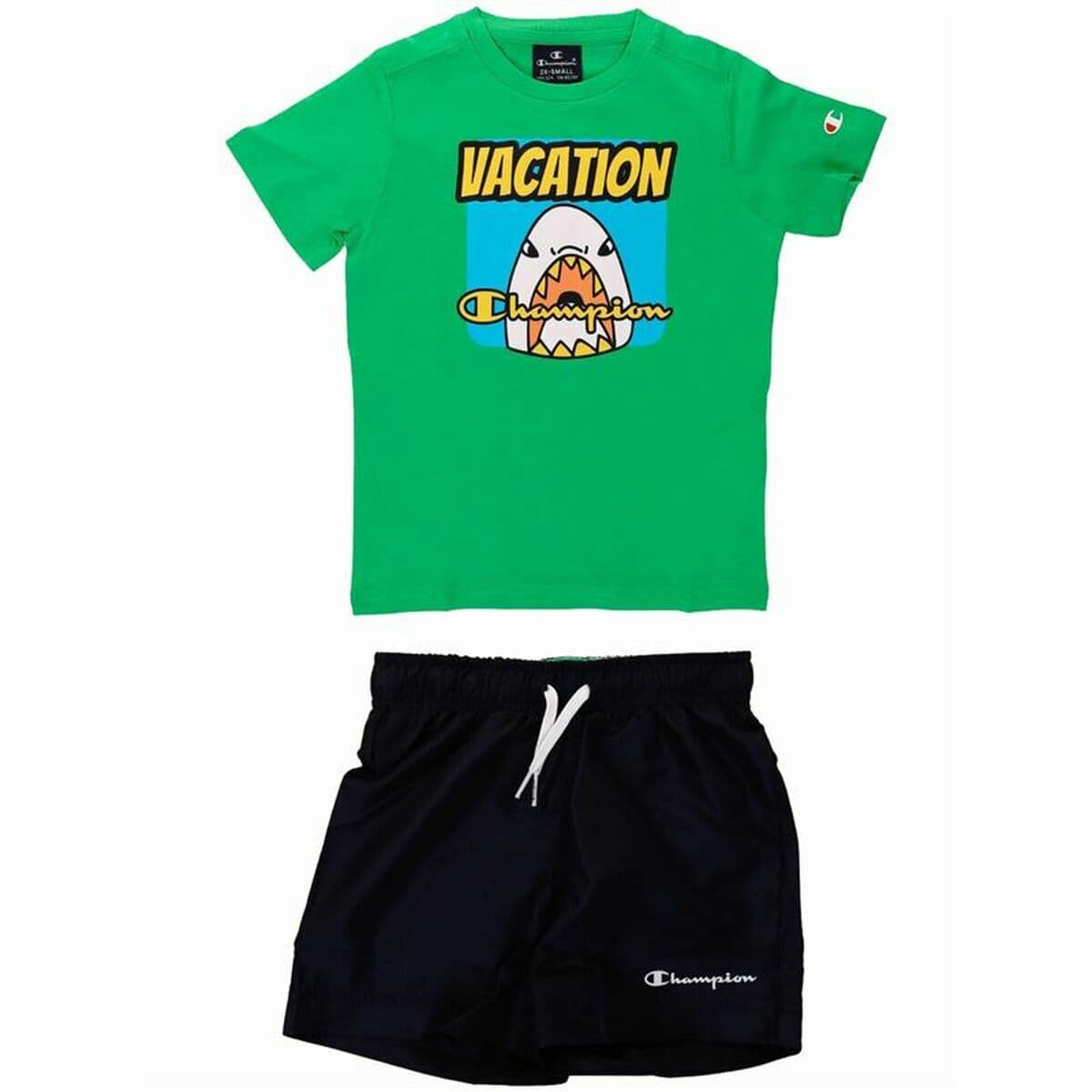 Sportset für Kinder Champion grün 2 Stücke — Bild 1