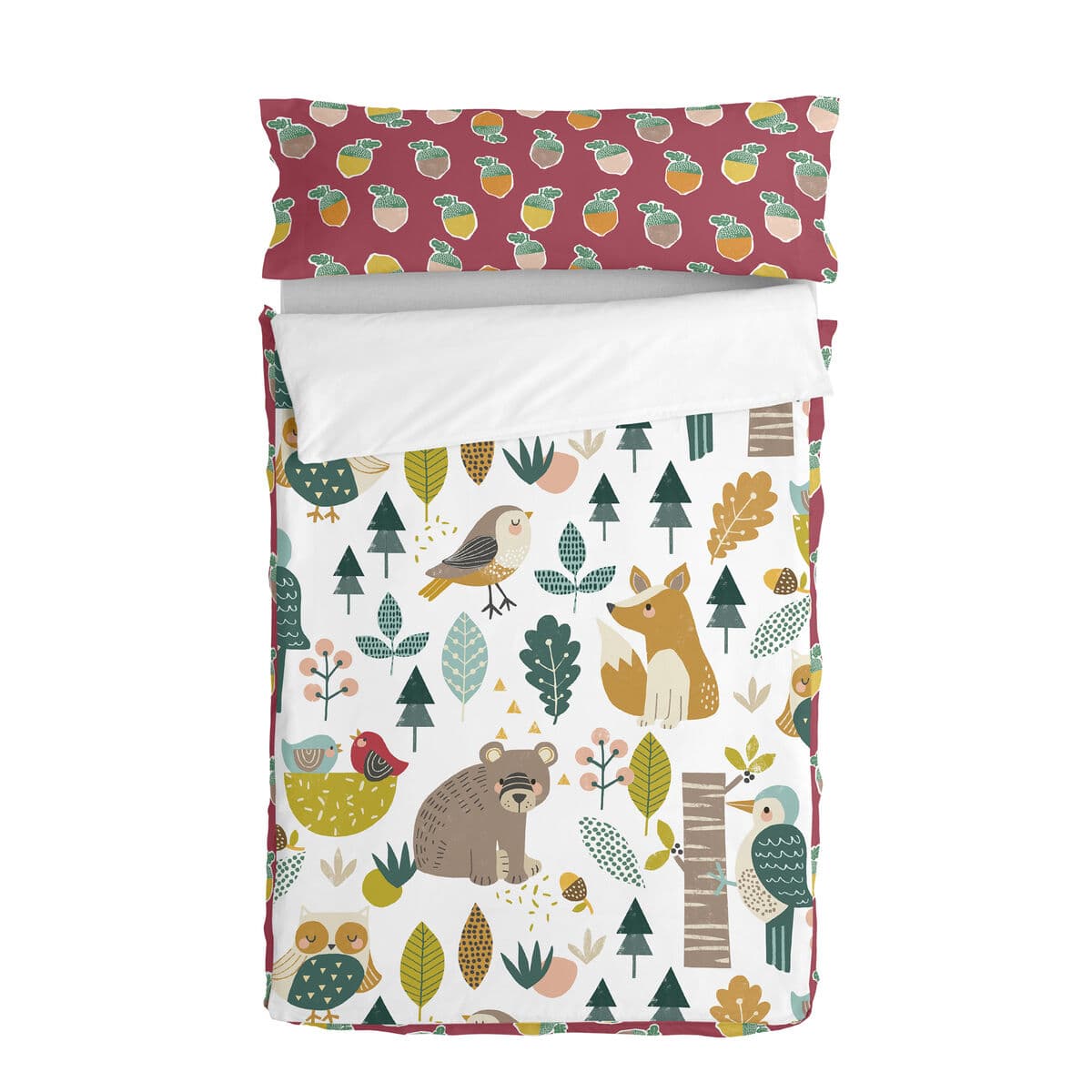 Bettbezug mit Füllung HappyFriday Moshi Moshi Harvestwood Bunt 42 x 20 x 50 cm — Bild 1