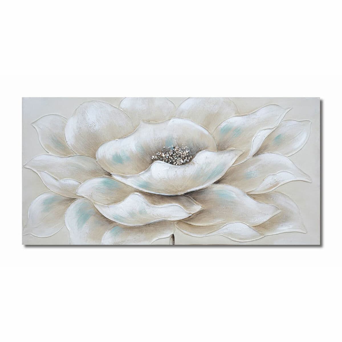 Leinwand DKD Home Decor blumig (Restauriert A) — Bild 1