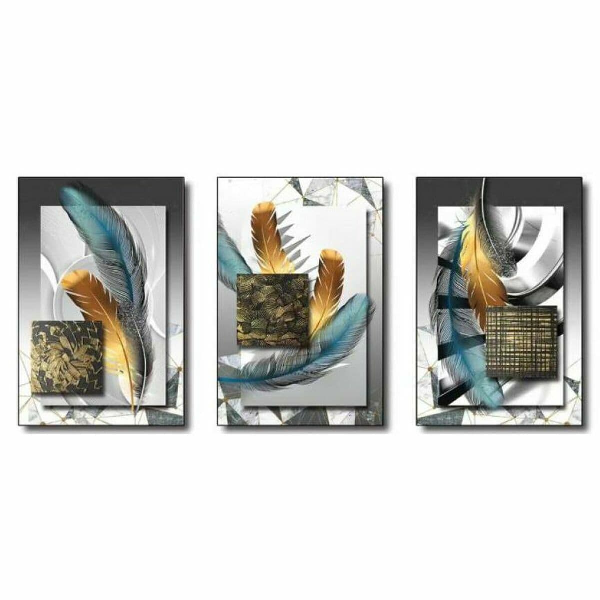 Leinwand DKD Home Decor polystyrol Leinwand 53 x 3,5 x 73 cm — Bild 1