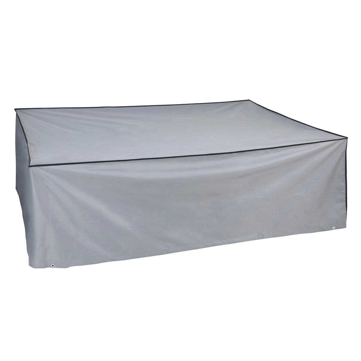 Schutzhülle DKD Home Decor Tisch Schwarz Aluminium Dunkelgrau (200 x 130 x 60 cm) — Bild 1