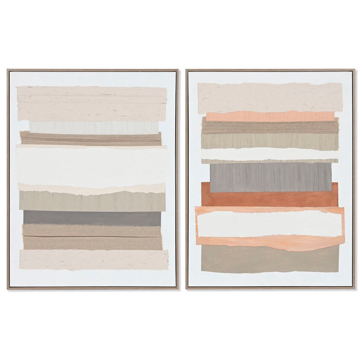 Leinwand Home ESPRIT Kiefer Leinwand 62 x 4,5 x 82 cm 62,3 x 4,5 x 82,3 cm — Bild 1