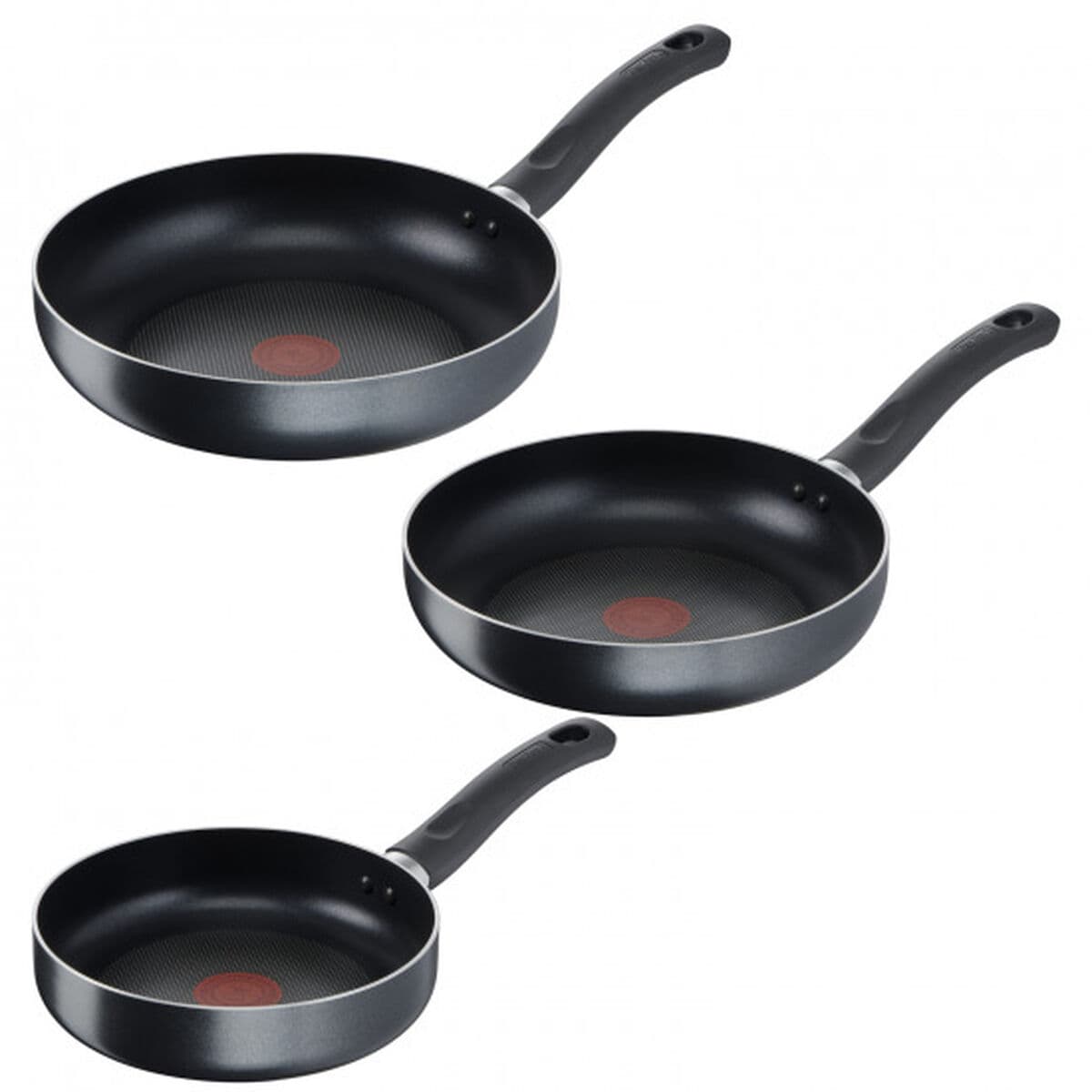 Pfanne Tefal EASY COOK 3UDS Weiß Aluminium Ø 24 cm Ø 20 cm Ø 26 cm 3 Stücke (Restauriert C) — Bild 1