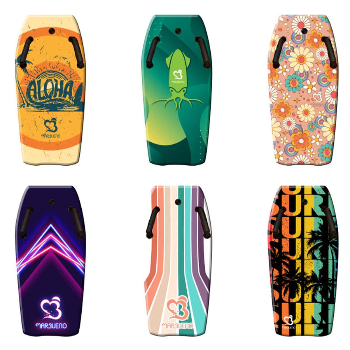 BodyBoard Tisch Marbueno Bunt 4 x 84 x 44 cm — Bild 1