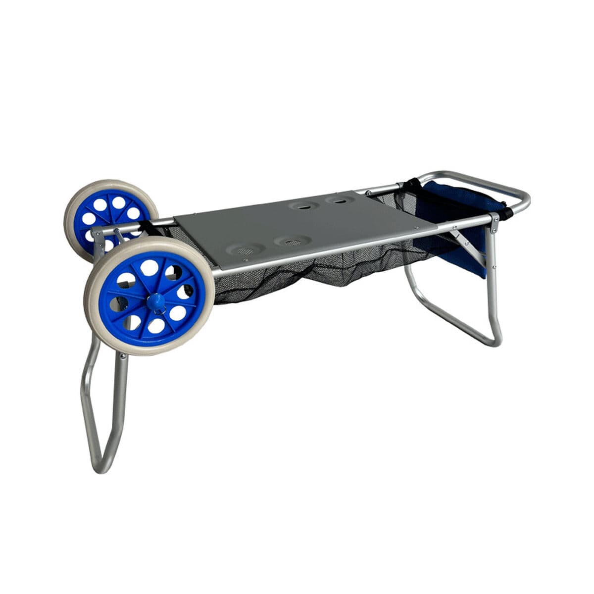Marbueno Klapptisch mit Stuhlhalterung Aluminium Cabrio Camping & Strand 108X51X51 cm 10361 — Bild 1