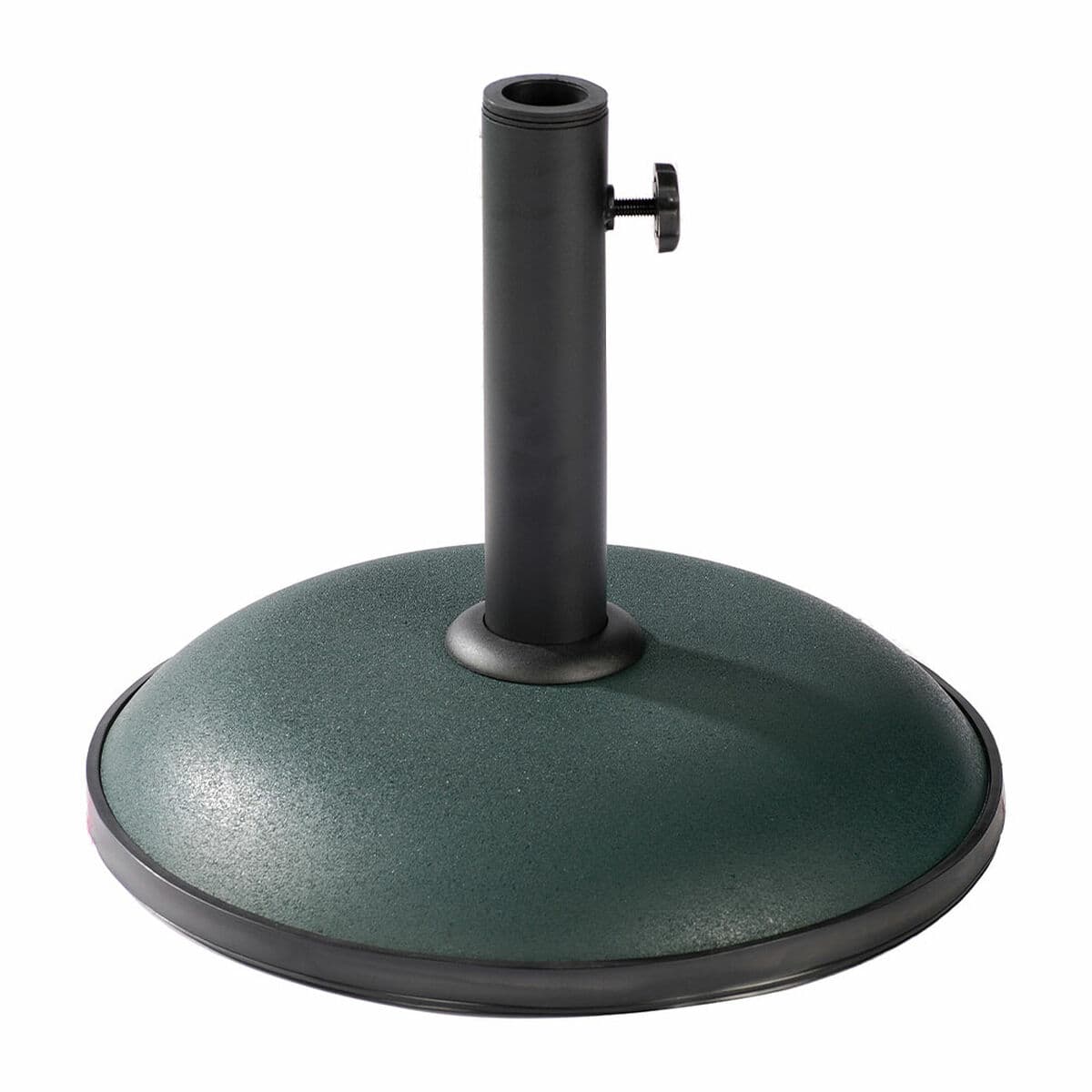 Marbueno Sonnenschirmbasis Rund Beton 36x29,5 cm 11KG Grün Garten, Pool, Terrasse 10443 — Bild 1