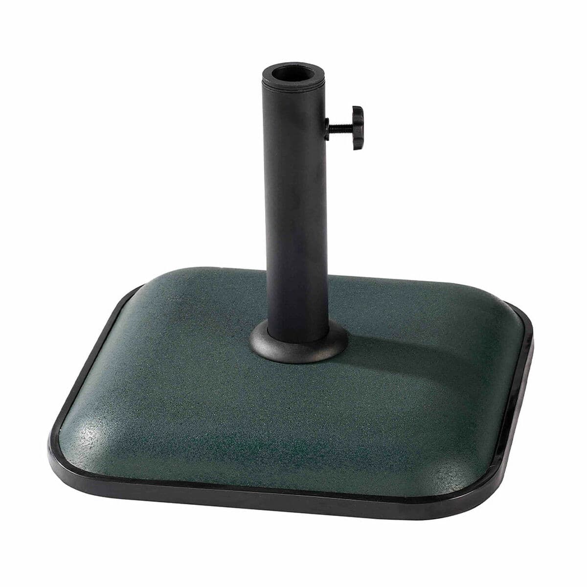 Marbueno Base Sonnenschirm Quadratisch Beton 35X35X5,2 cm 11KG Grün Garten 10456 — Bild 1