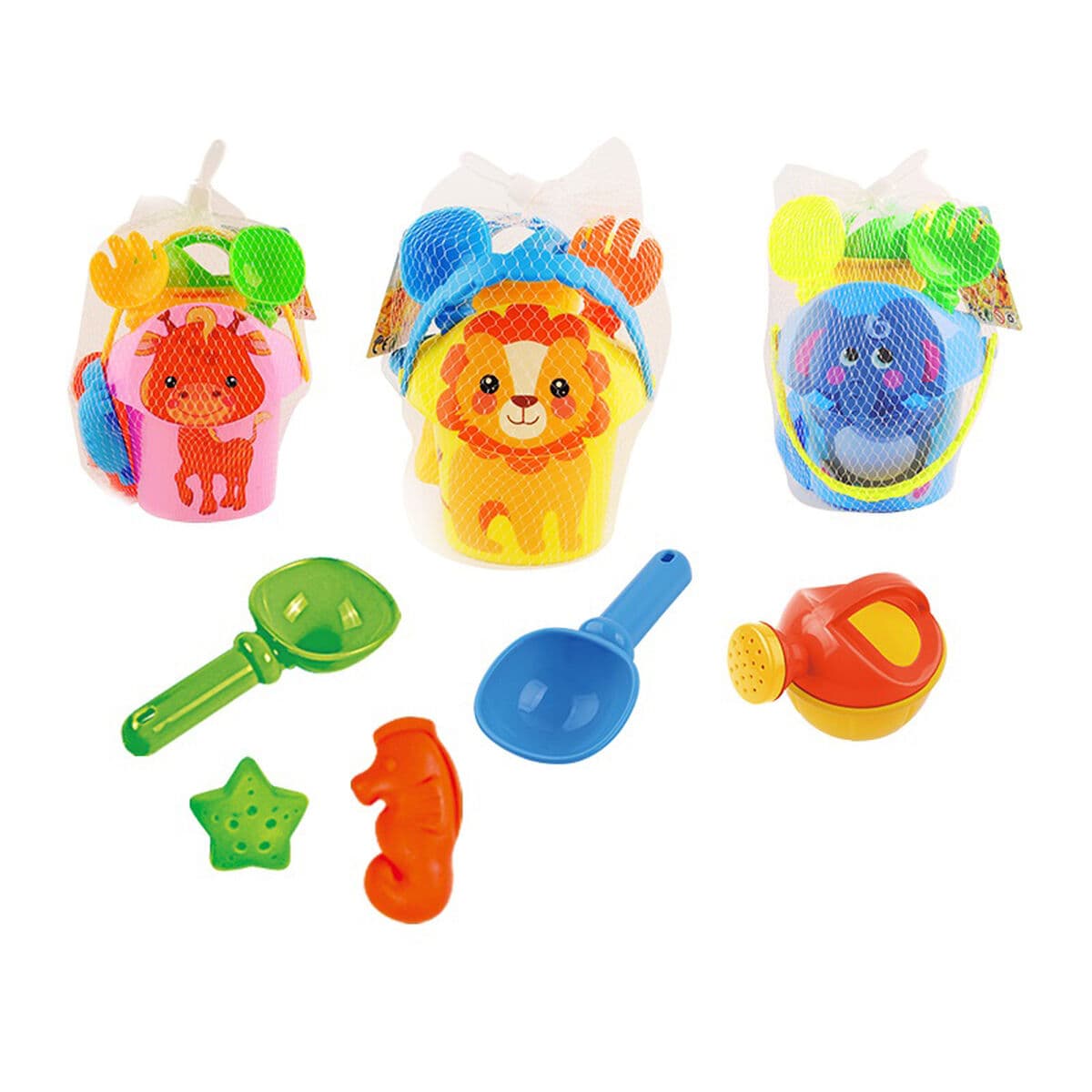 Strandspielzeuge-Set Marbueno Bunt 15 x 15 x 22 cm — Bild 1