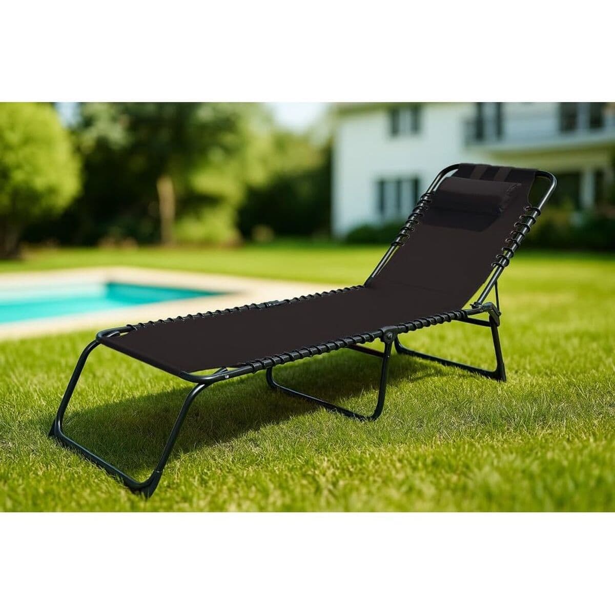 Solseng Marbueno Schwarz 190 x 27 x 58 cm — Bild 1